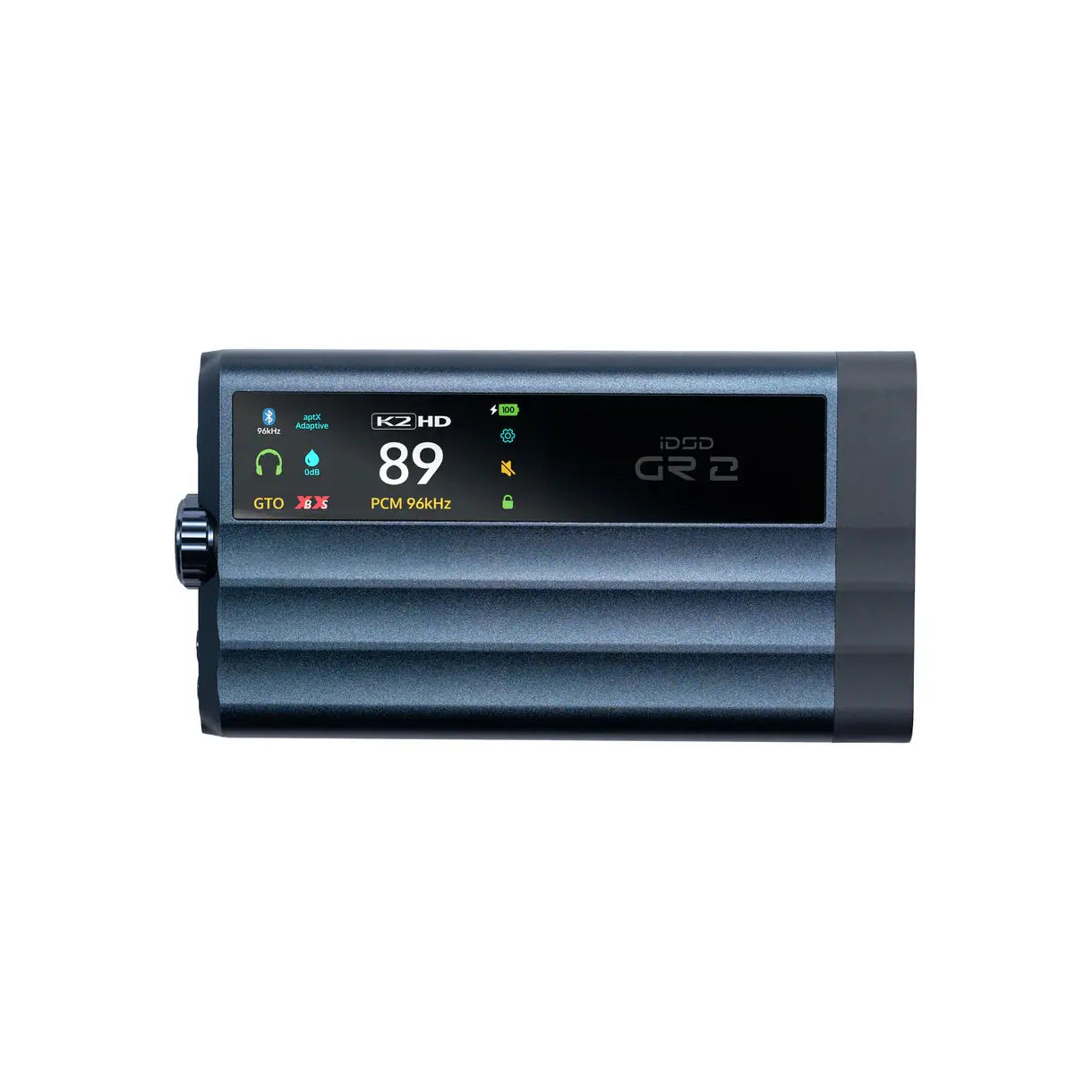 iFi Audio iDSD GR 2 – DAC y Amplificador de Audífonos Portátil de Grado de Referencia – Chip Burr-Brown PCM1795, Pantalla Táctil OLED y Potencia de 1,513mW iFi Audio