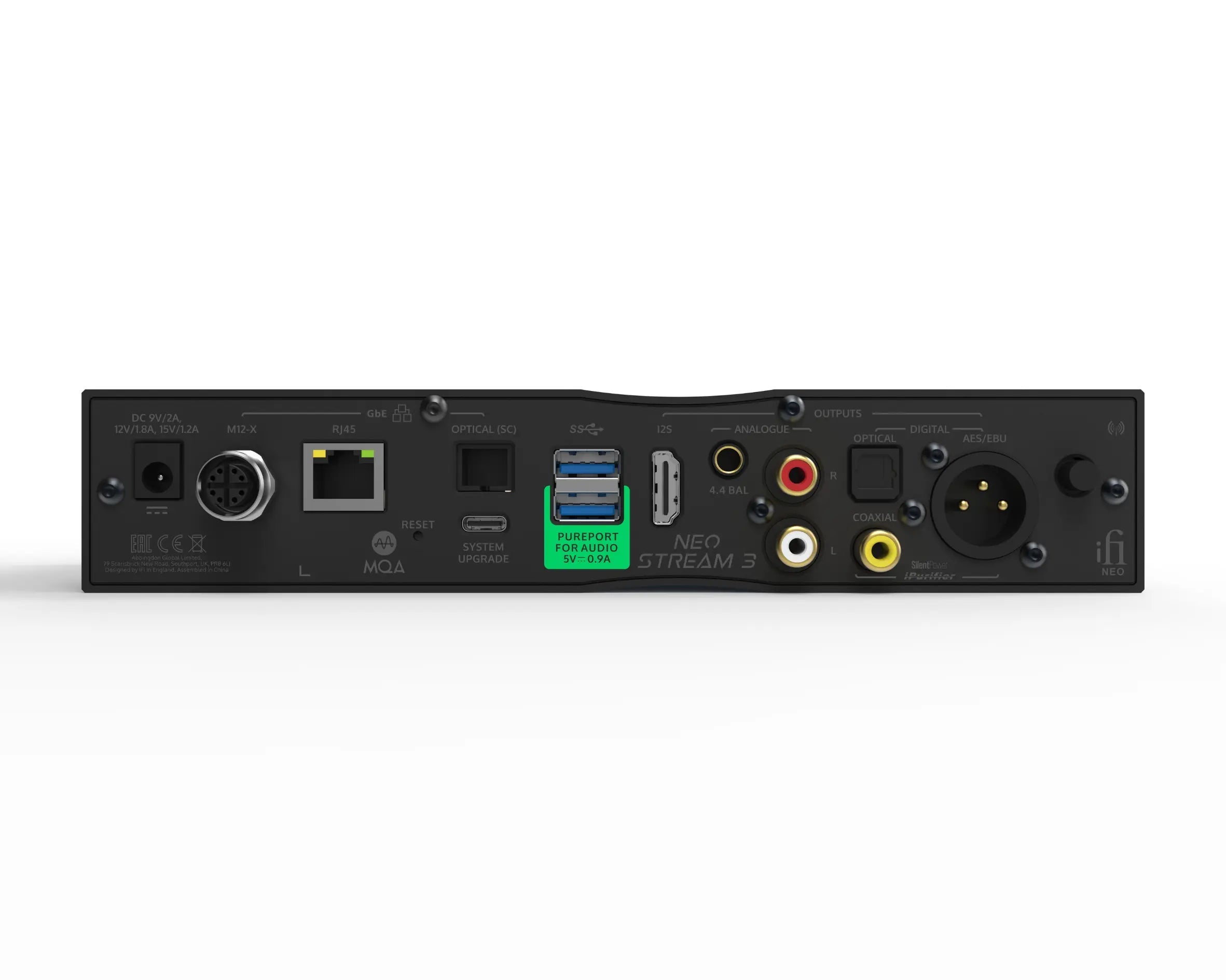 iFi NEO Stream 3 Ultra‑Res Audio Streamer con DAC y Conectividad Wi‑Fi/Ethernet iFi Audio