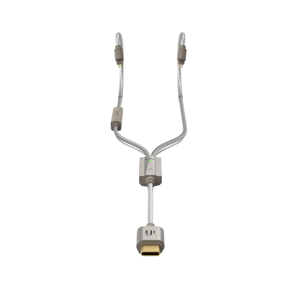 iFi GO Cable - Cable DAC y Amplificador Hi-Res USB-C a 2-Pin (0.78mm)