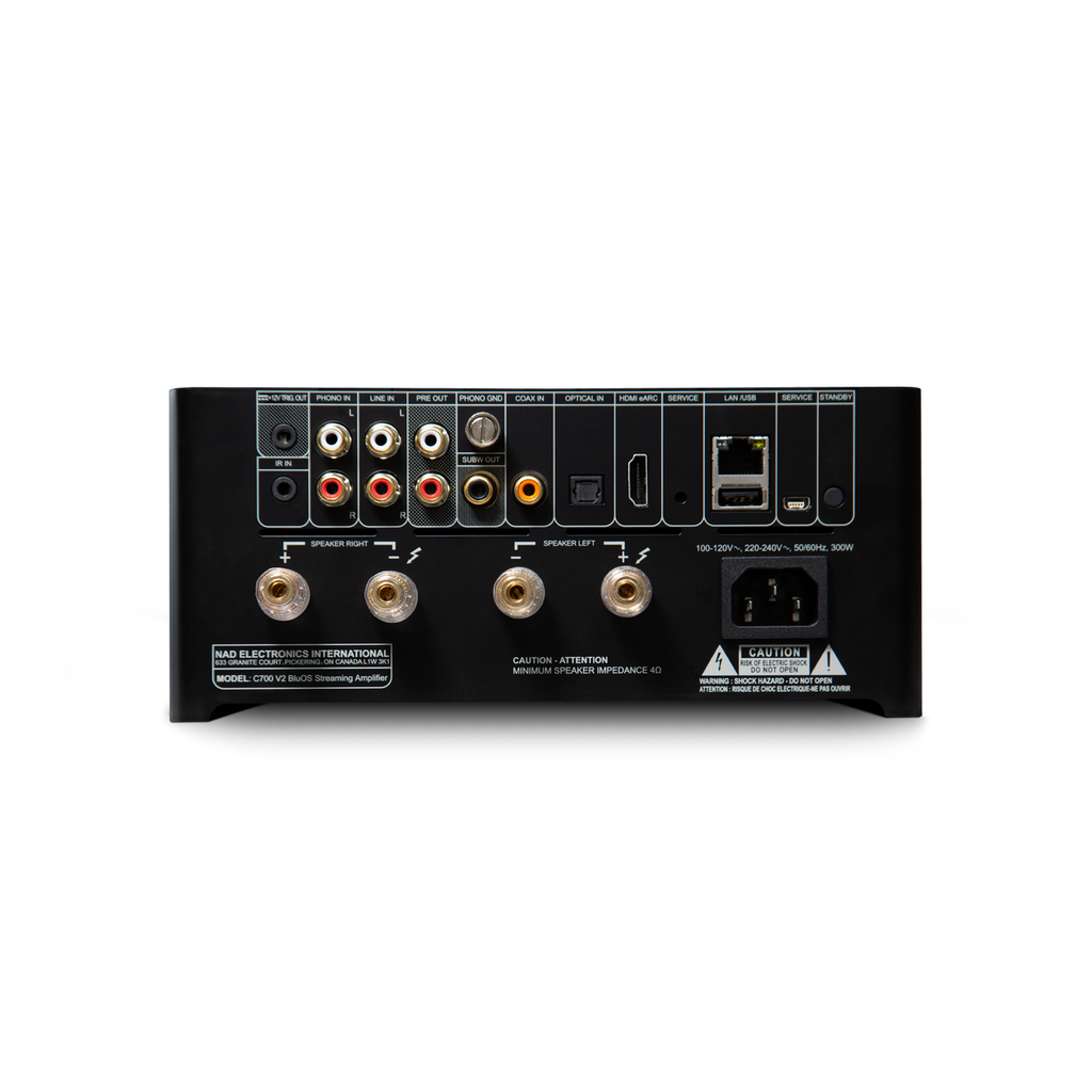 NAD C 700 V2 – El Amplificador Streaming Todo en Uno