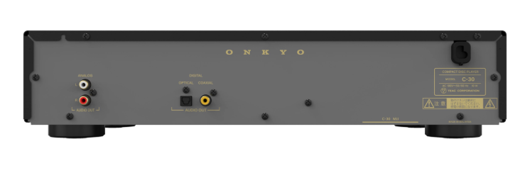 Onkyo Icon C-30 - Reproductor de CD (Negro)