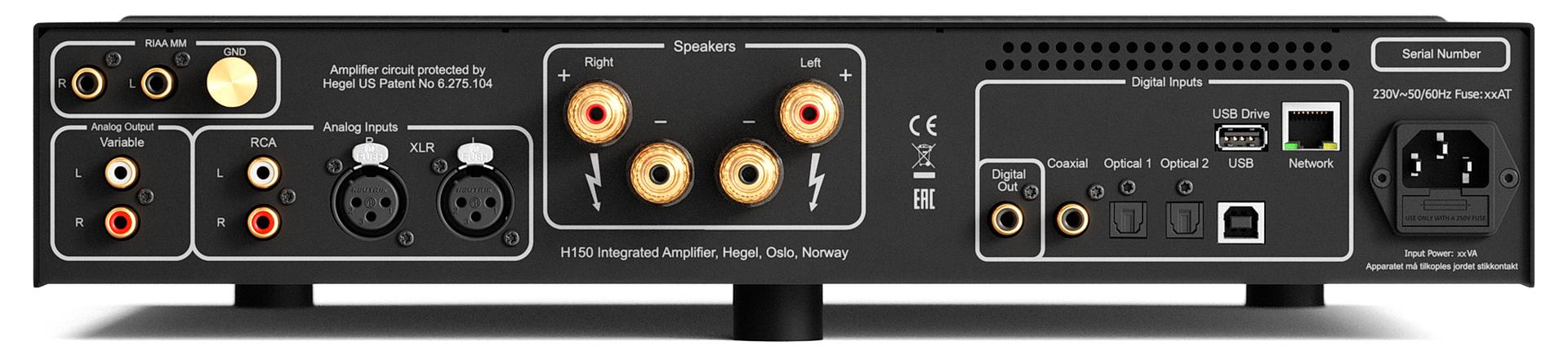 H150 The Prodigy Amplificador Integrado con Streaming