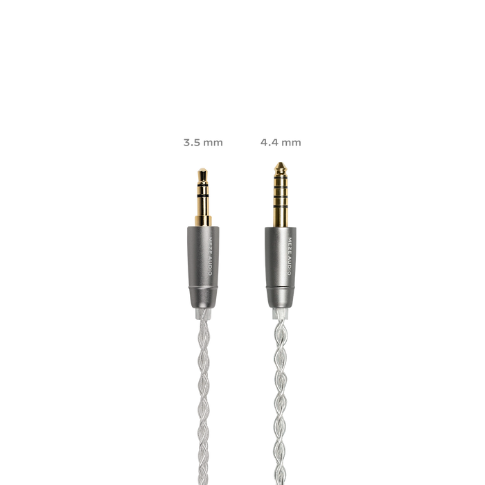 2 PIN SILVER PLATED CABLE