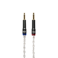 DUAL MONO 3.5 MM SILVER-PLATED PCUHD PREMIUM CABLE
