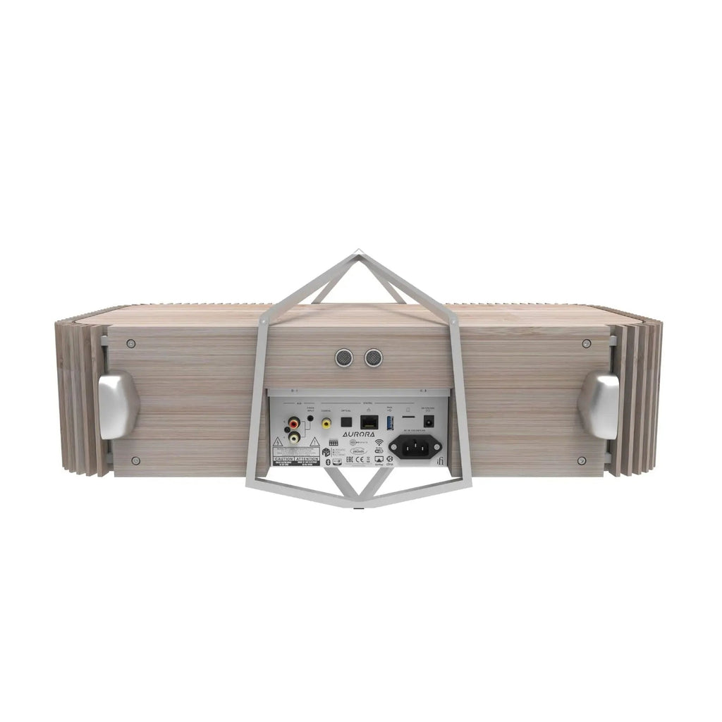 iFi Audio Aurora – Sistema de sonido completo – Tecnología Auto Room Tailoring hecho de bambú y aluminio iFi Audio