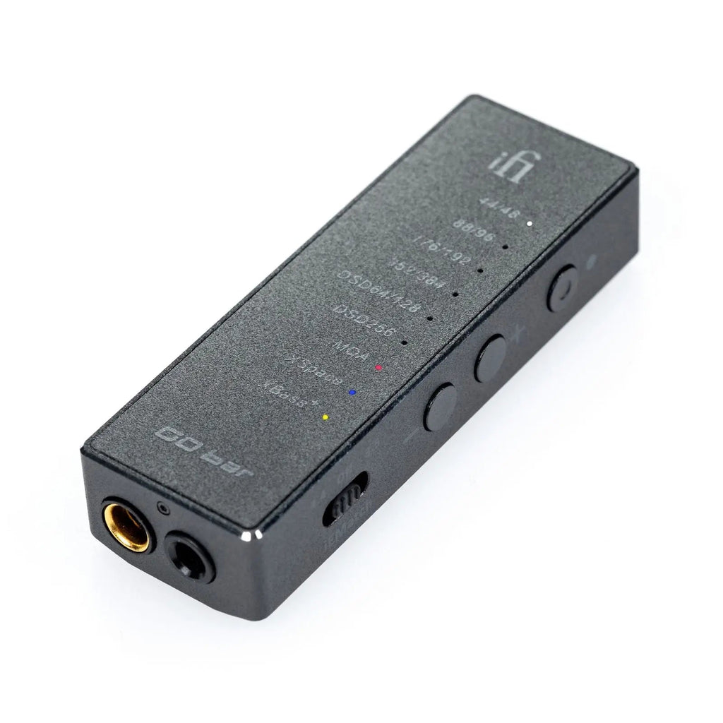 iFi Audio GO bar – DAC/AMP portátil – DAC de alta resolución PCM/DSD - Para audio en movimiento iFi Audio