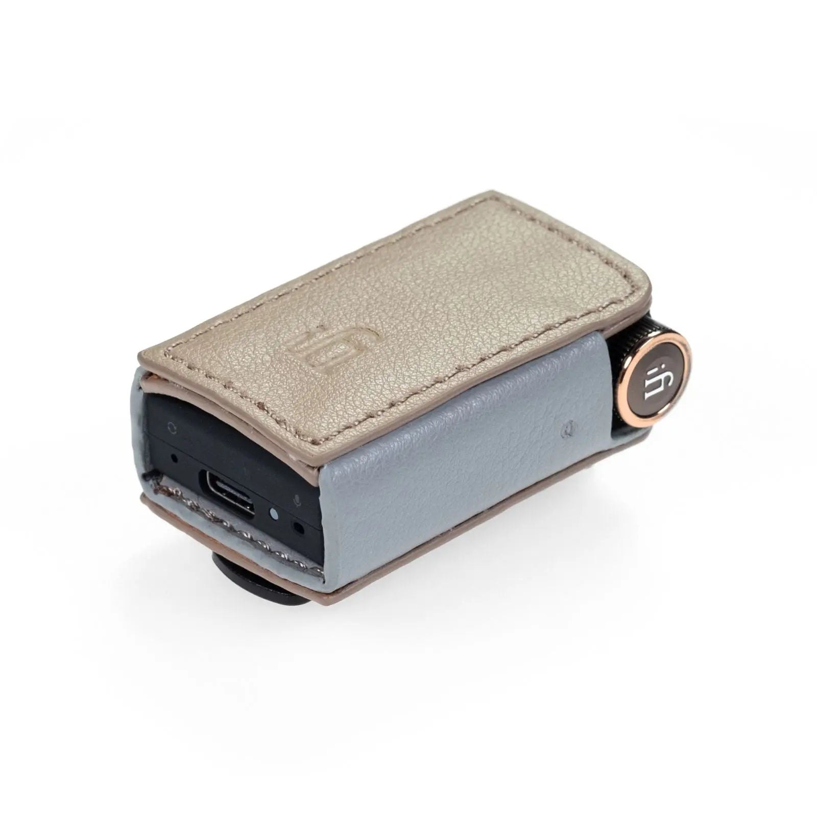 iFi Audio GO Blu Case – Estuche protector – Suave piel auténtica de dos colores iFi Audio