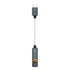 iFi Audio GO Link – DAC/AMP portátil – Conectividad USB - Cable de plata iFi Audio