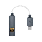 iFi Audio GO Link – DAC/AMP portátil – Conectividad USB - Cable de plata iFi Audio