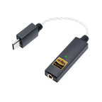 iFi Audio GO Link – DAC/AMP portátil – Conectividad USB - Cable de plata iFi Audio