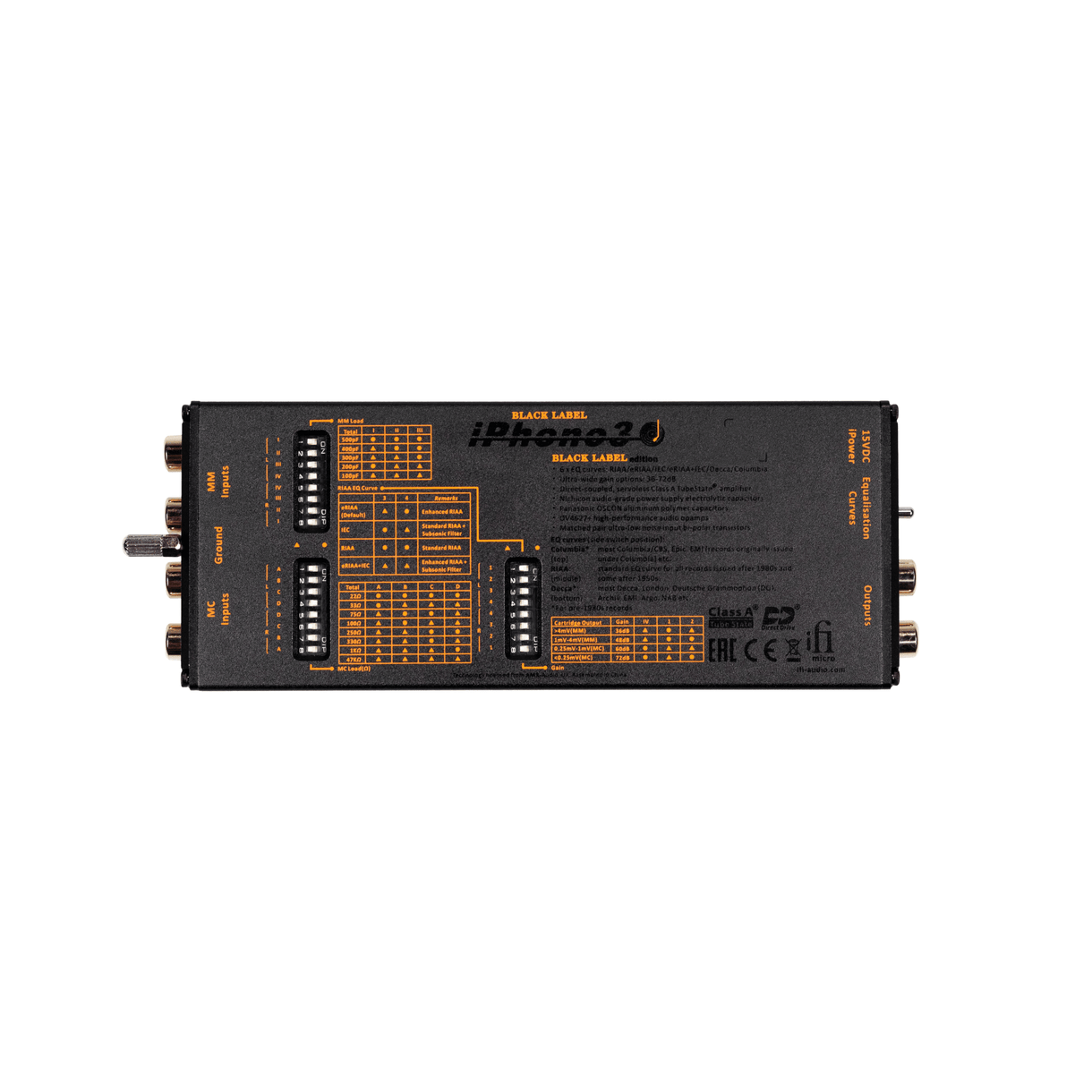 micro iPhono3 Black Label
